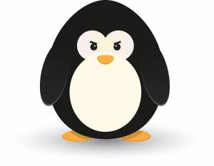 Раскраска пингвин для малышей #15 #439651