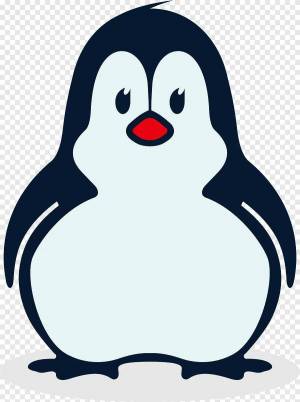 Раскраска пингвин для малышей #19 #439655