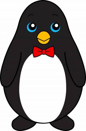 Раскраска пингвин для малышей #31 #439667