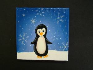 Раскраска пингвин на льдине в старшей группе #20 #439733