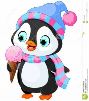 Раскраска пингвиненок для детей #7 #439855
