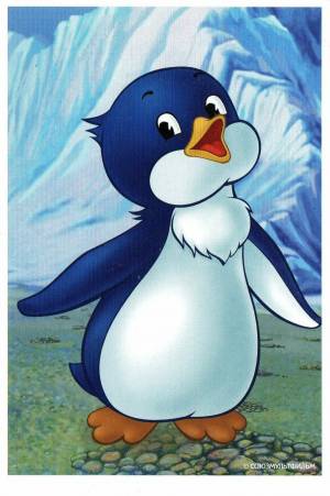 Раскраска пингвиненок для детей #18 #439866