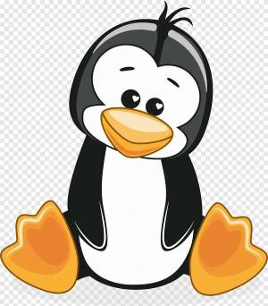 Раскраска пингвиненок для детей #34 #439882