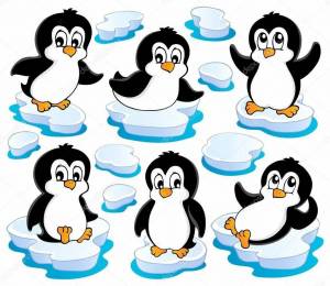 Раскраска пингвины для детей 5 6 лет #11 #439934