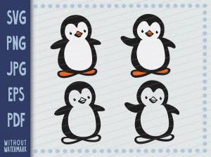 Раскраска пингвины для детей 5 6 лет #18 #439941