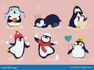 Раскраска пингвины для детей 5 6 лет #24 #439947