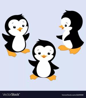 Раскраска пингвины для детей 5 6 лет #26 #439949