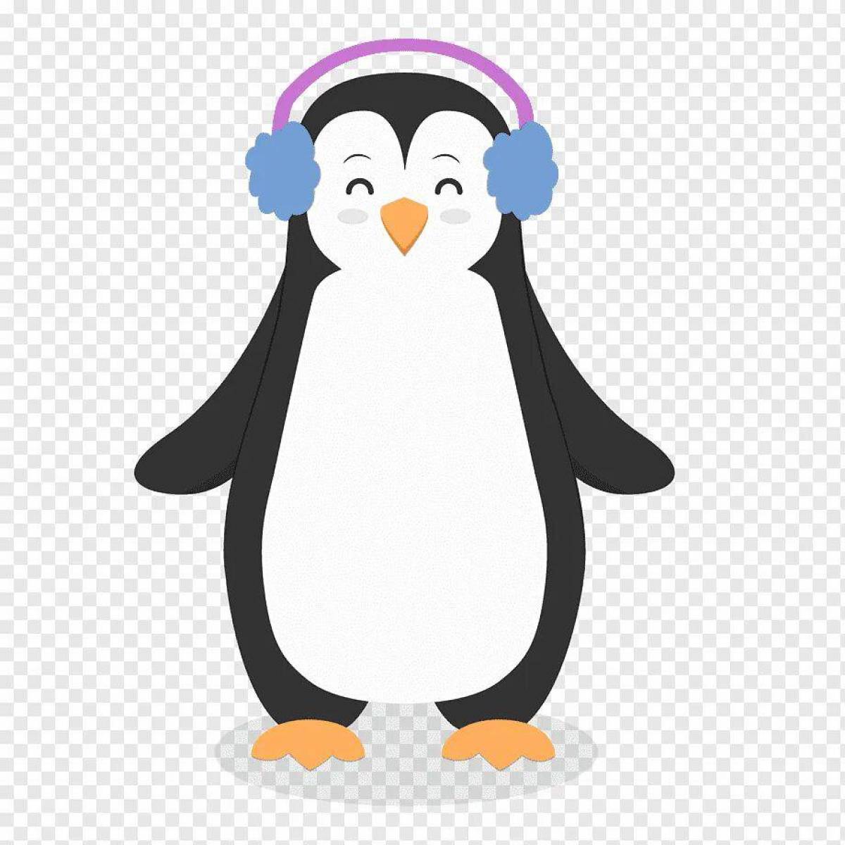 Пингвин для детей 4 5 лет #11
