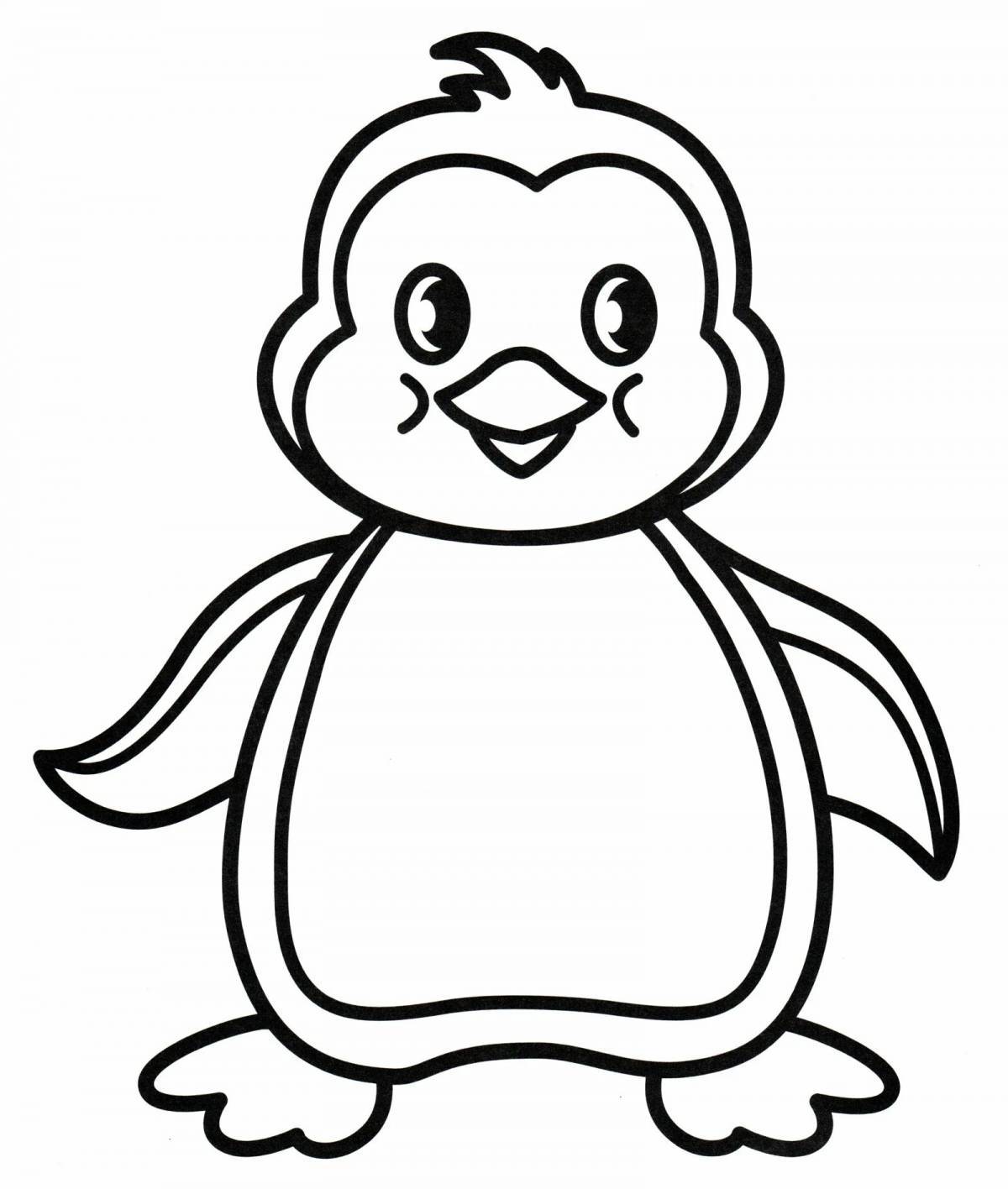 Пингвин для детей 4 5 лет #17