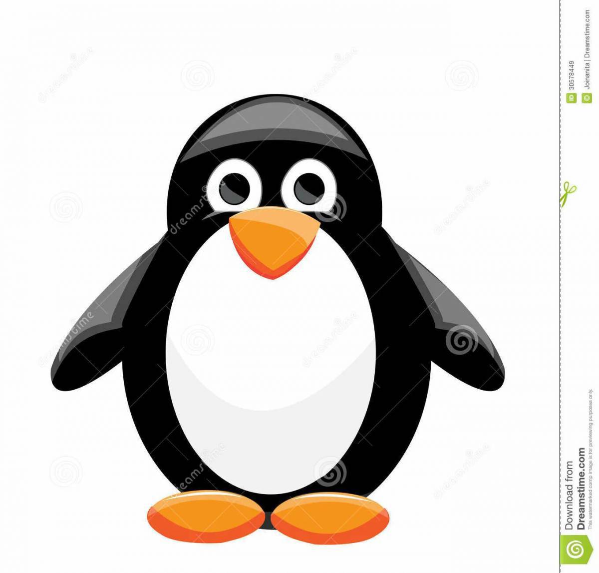 Пингвин для детей 4 5 лет #20