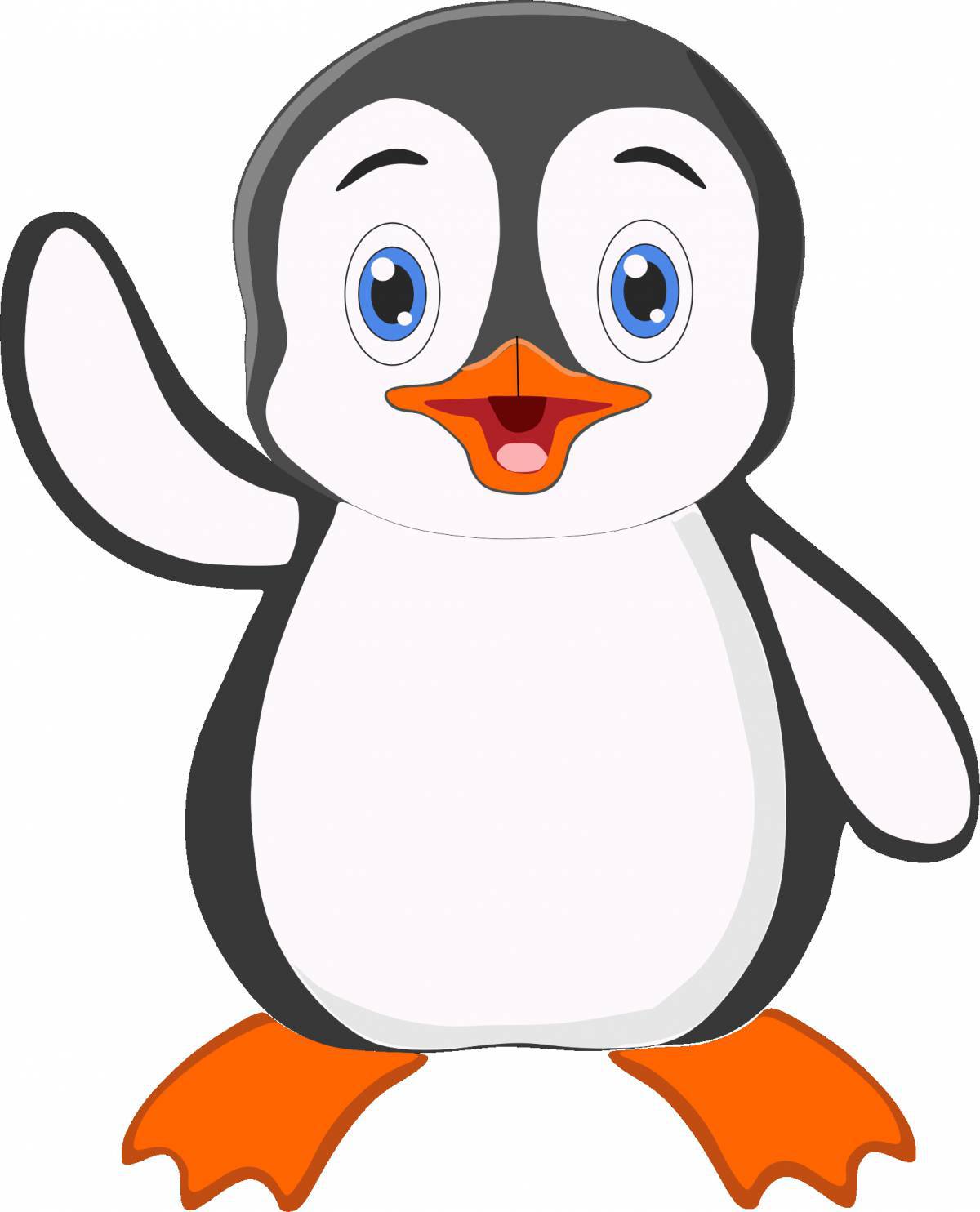 Пингвины для детей 5 6 лет #2