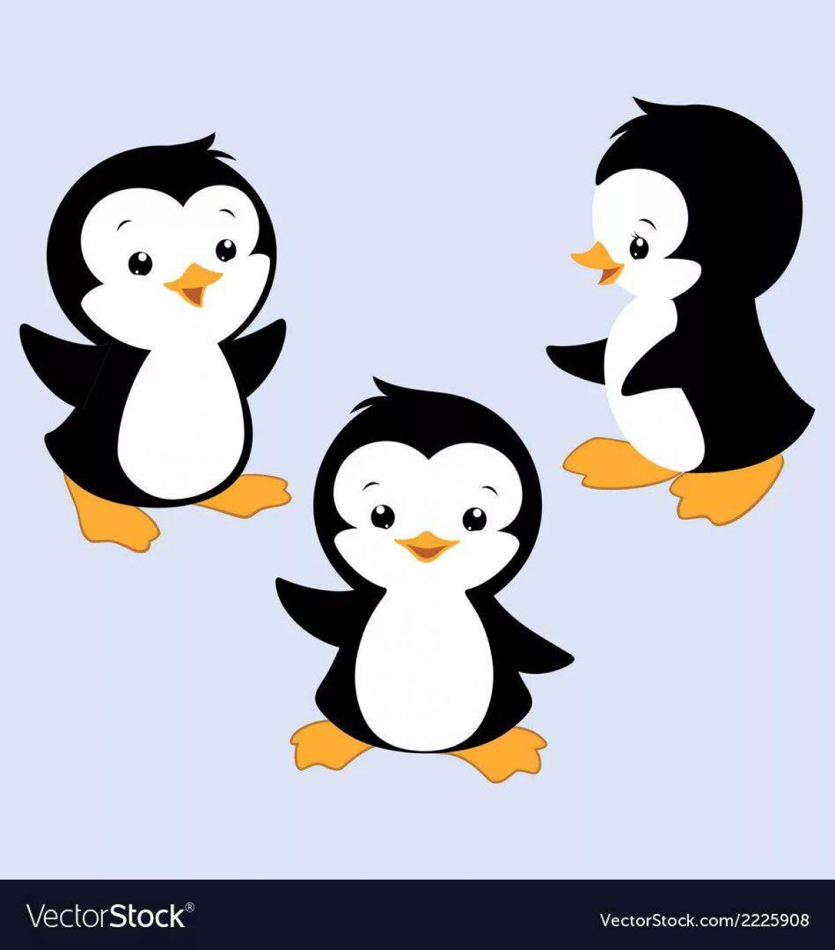 Пингвины для детей 5 6 лет #26