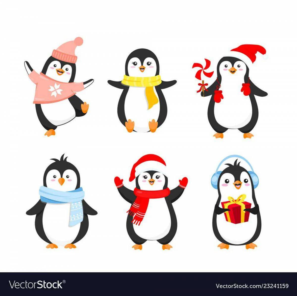 Пингвины для детей 5 6 лет #27