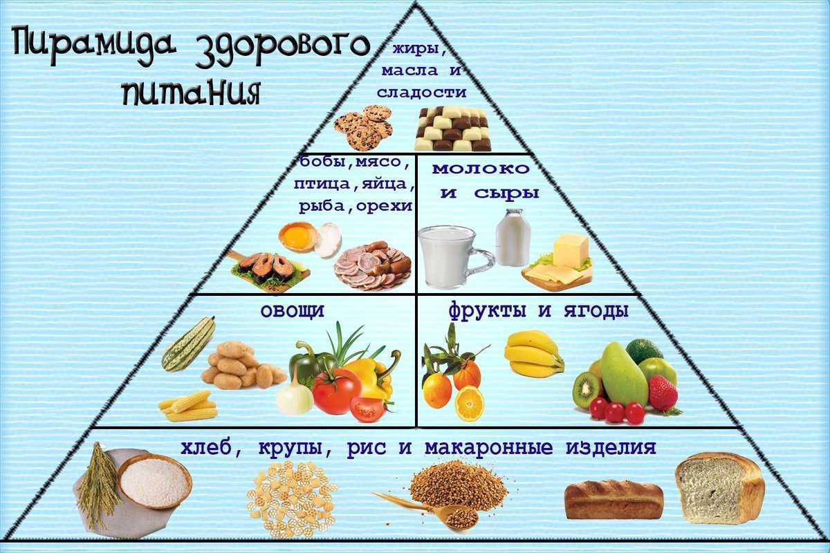 Пирамида рационального питания картинки