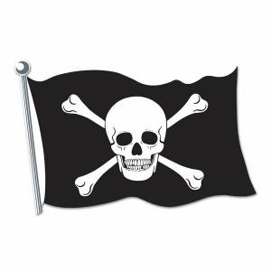 Раскраска пиратский флаг #17 #440645