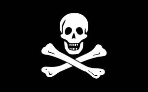 Раскраска пиратский флаг #21 #440649