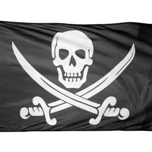 Раскраска пиратский флаг #31 #440659