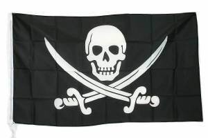 Раскраска пиратский флаг #32 #440660