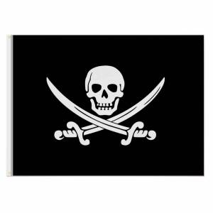 Раскраска пиратский флаг #35 #440663