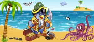 Раскраска пираты для детей #11 #440677