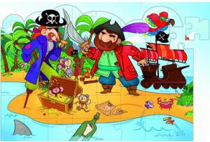 Раскраска пираты для детей #14 #440680