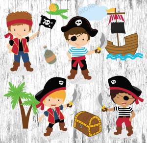 Раскраска пираты для детей #18 #440684