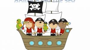 Раскраска пираты для детей #26 #440692