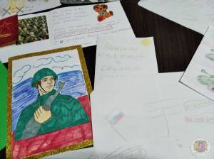 Раскраска письмо солдату рисунок #11 #441207