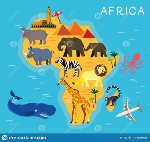 Раскраска плакат африканское сафари #21 #441823