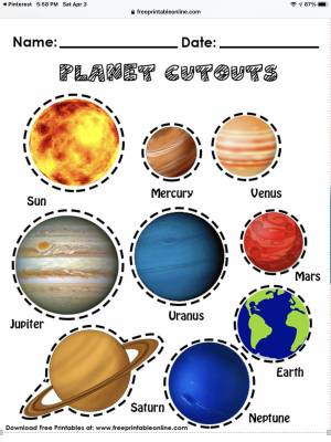 Раскраска планет колор #5 #441952