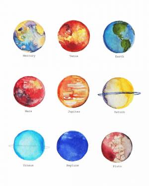 Раскраска планет колор #10 #441957