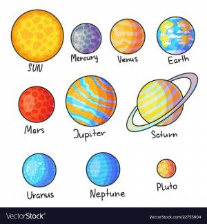 Раскраска планет колор #36 #441983