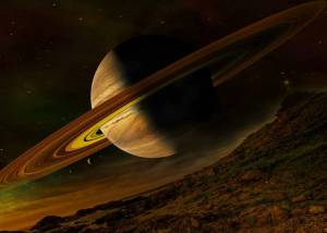 Раскраска планета сатурн #5 #442067