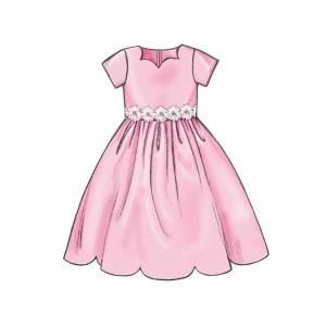 Раскраска платье для детей 2 3 лет #19 #442560