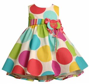 Раскраска платье для малышей #22 #442744