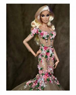 Раскраска платья для куклы самые красивые #26 #442826