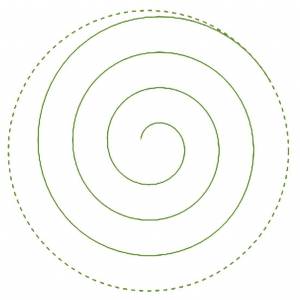 Раскраска по кругу спиралью создать #23 #444000