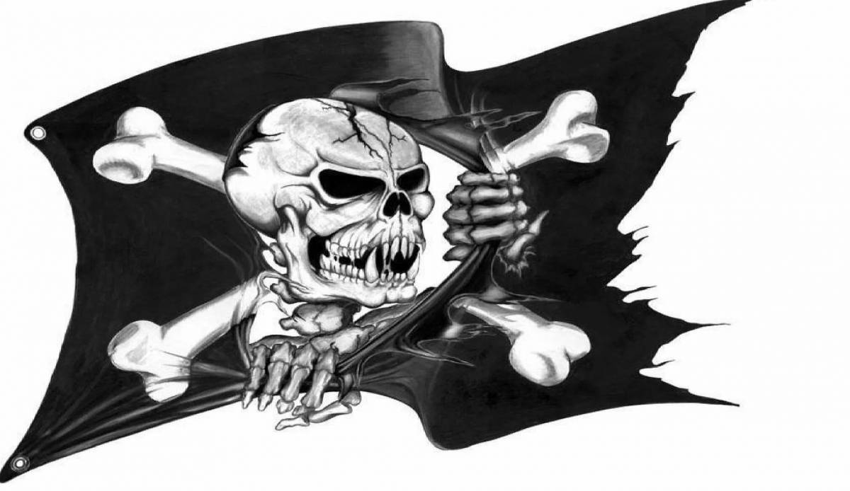 Пиратский флаг #19