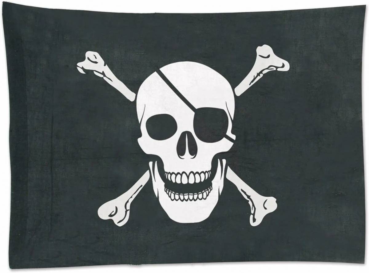 Пиратский флаг #25