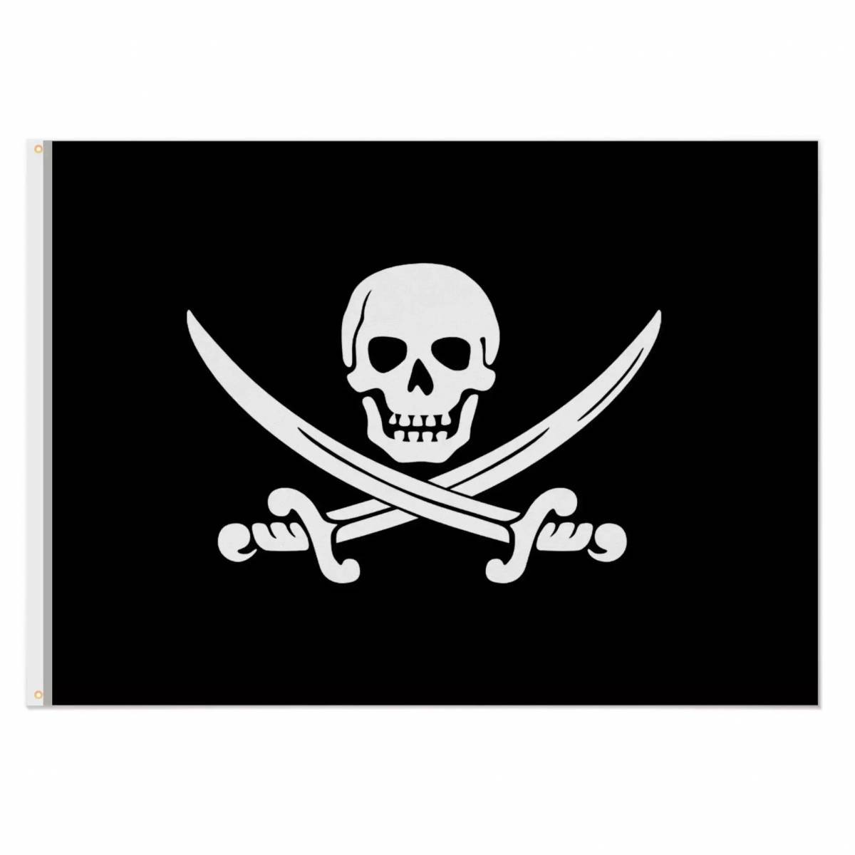 Пиратский флаг #35