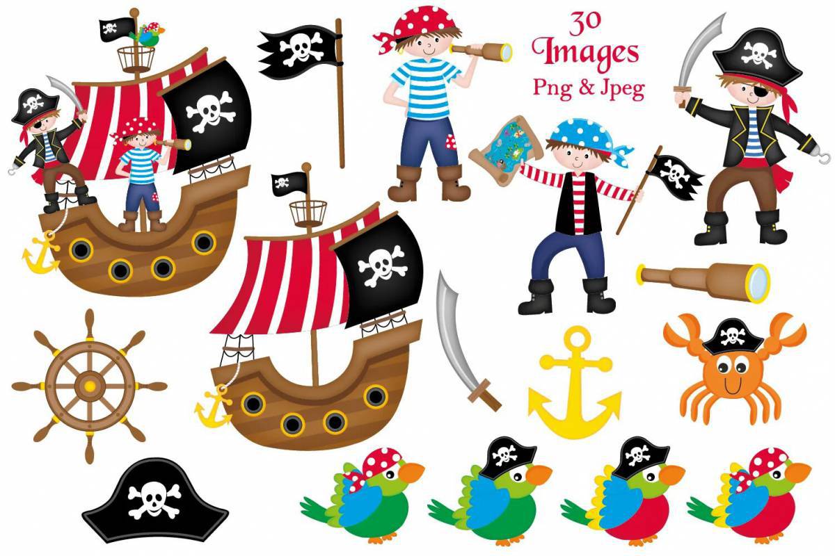 Пираты для детей #33