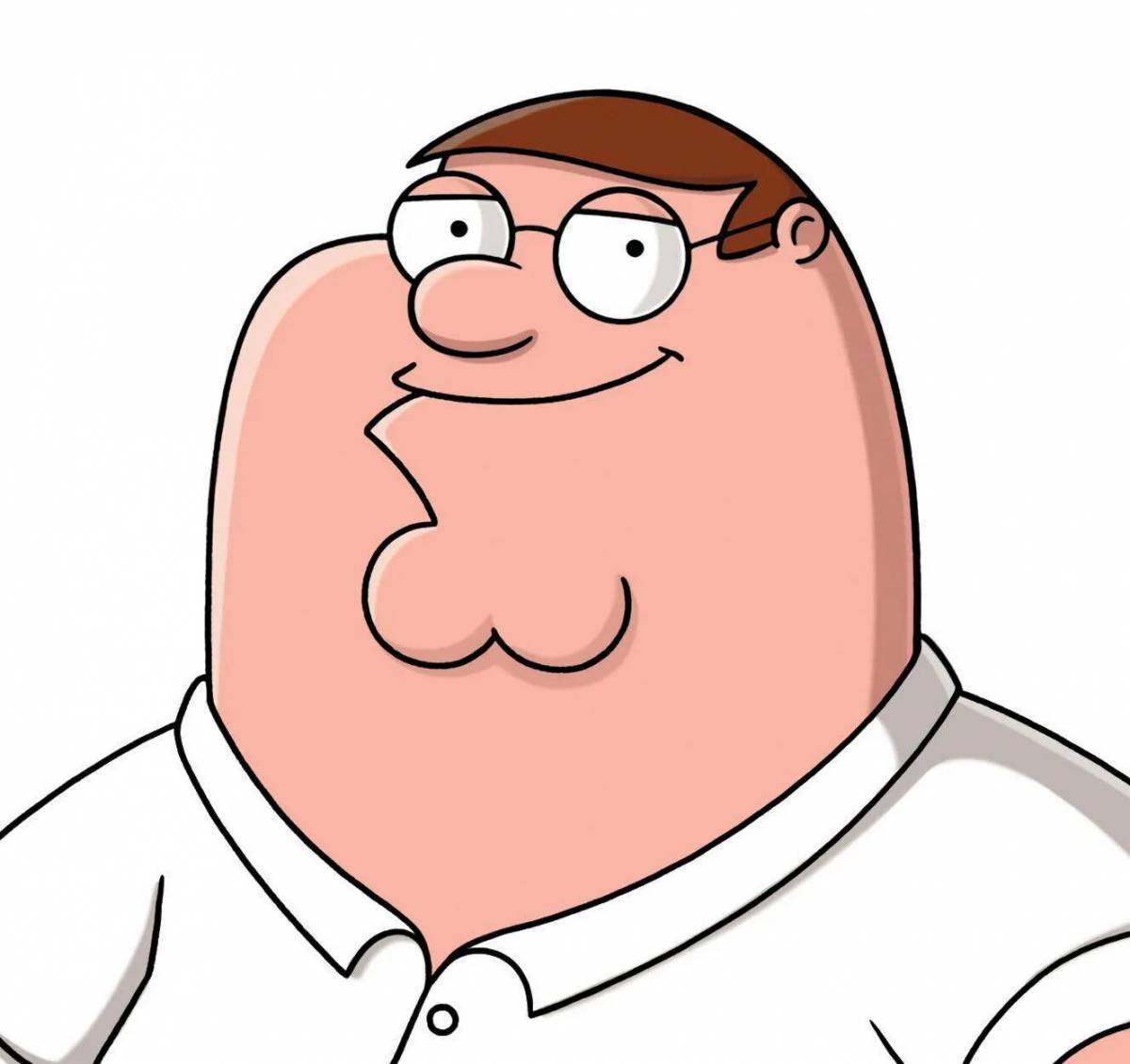 Bald peter griffin