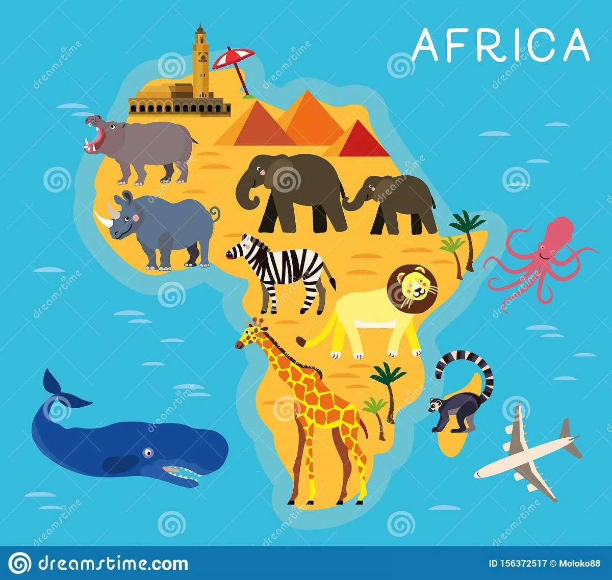 Плакат африканское сафари #21