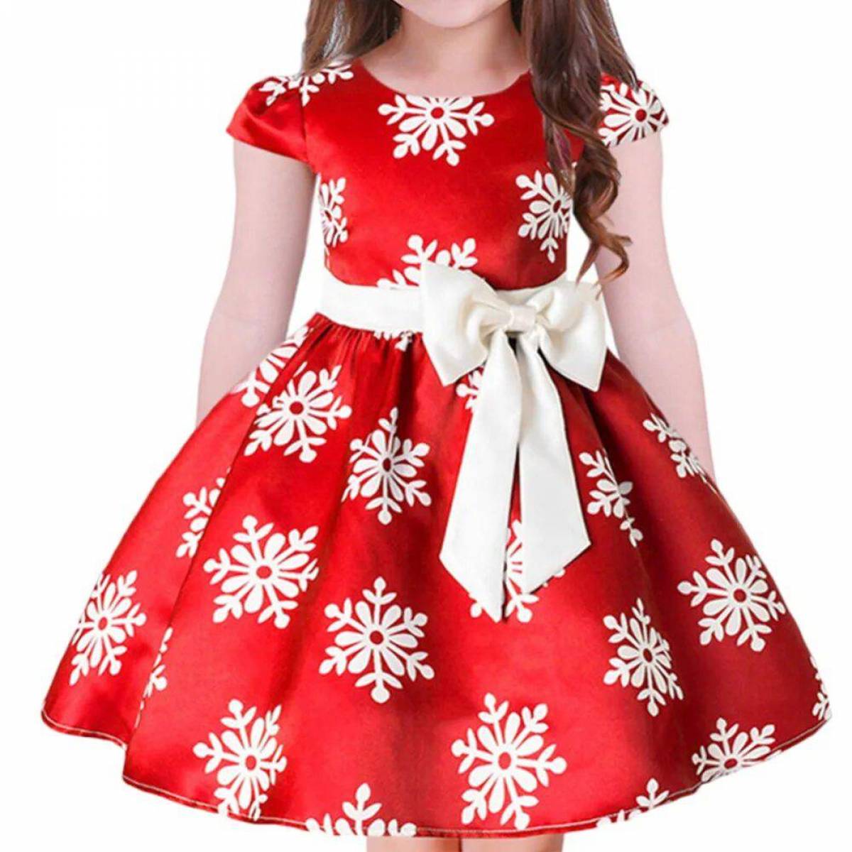 Платье для детей 4 5 лет #4