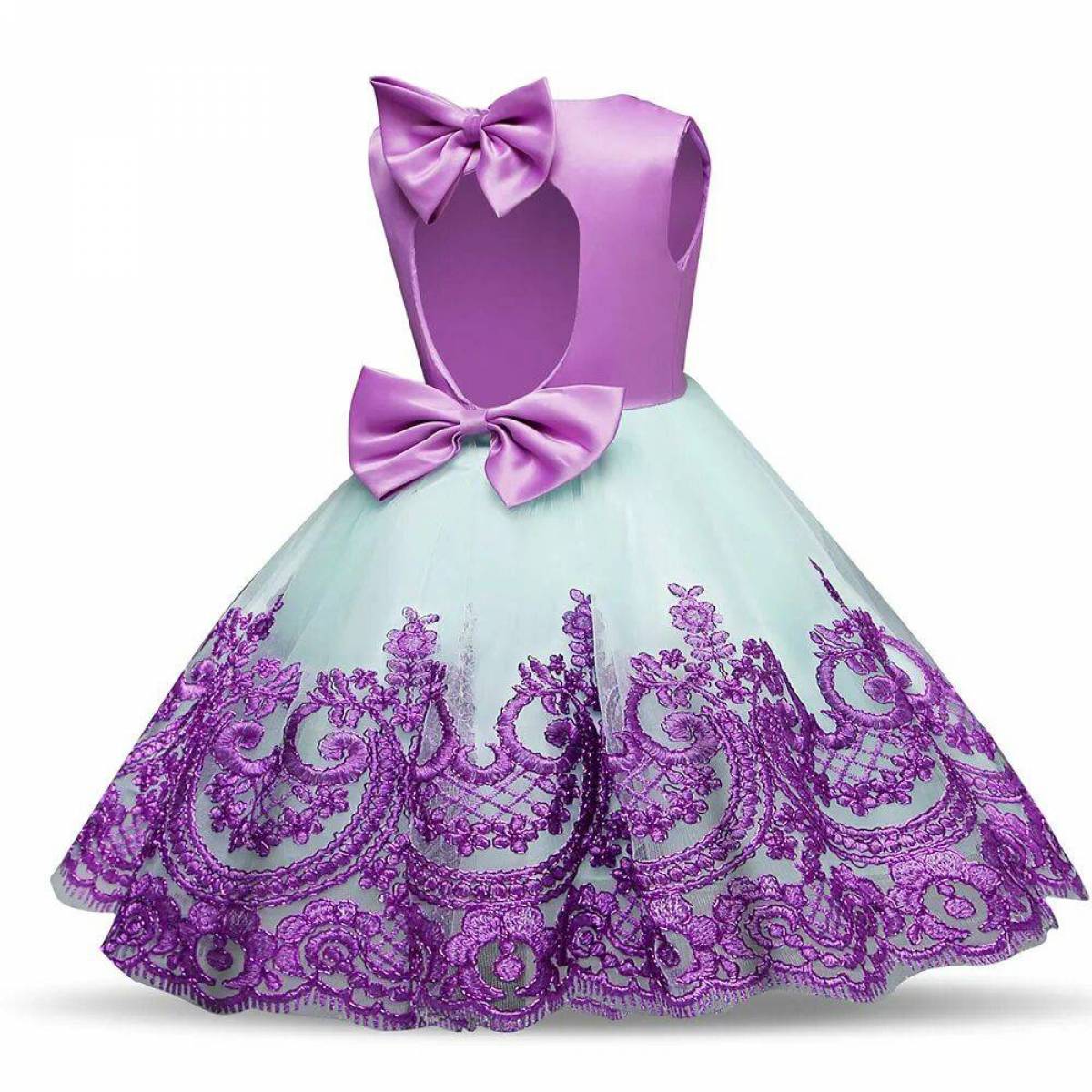 Платье для детей 4 5 лет #23