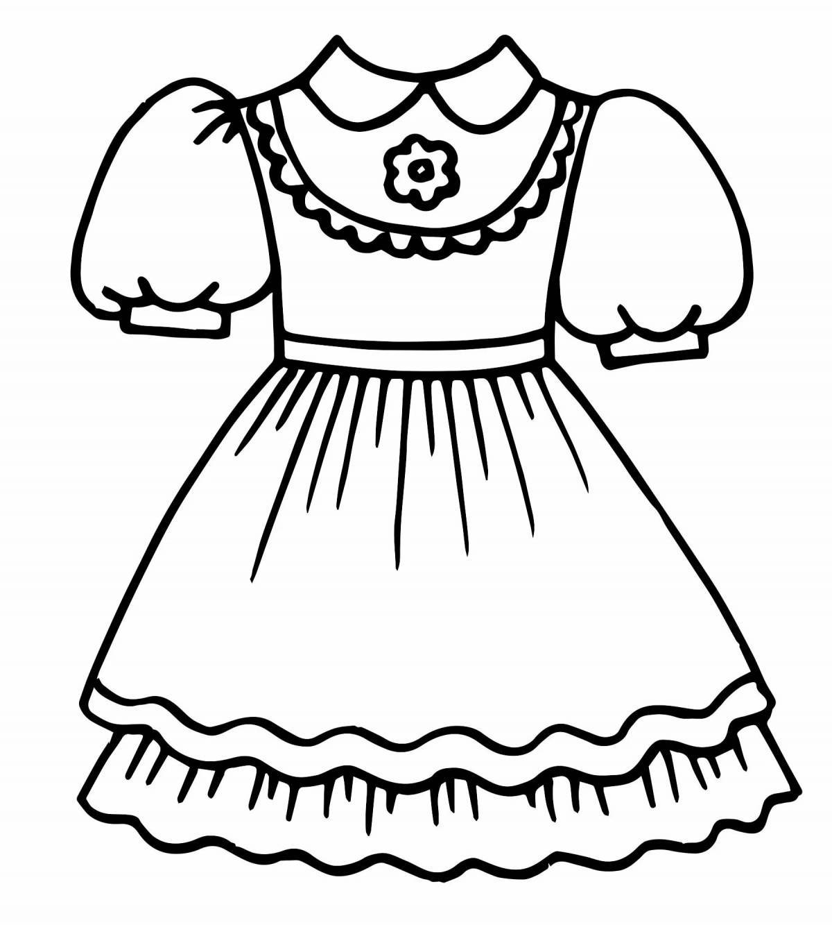 Платье для куклы для детей 2 3 лет #34