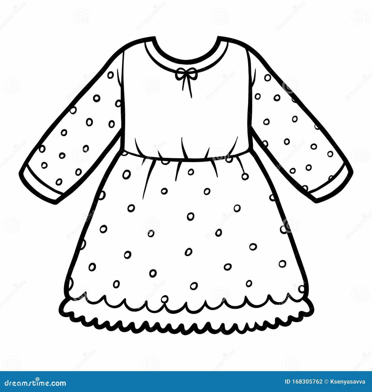 Платье для куклы для детей 2 3 лет #37