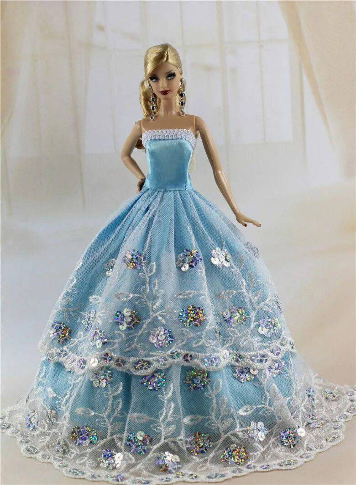 Платья для куклы самые красивые #5