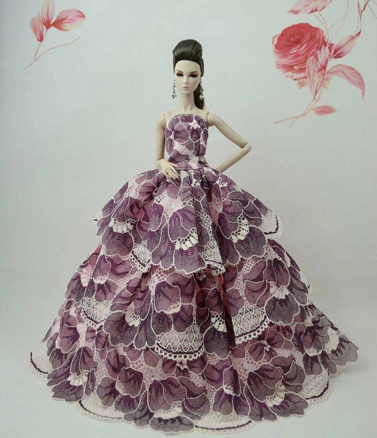 Платья для куклы самые красивые #7