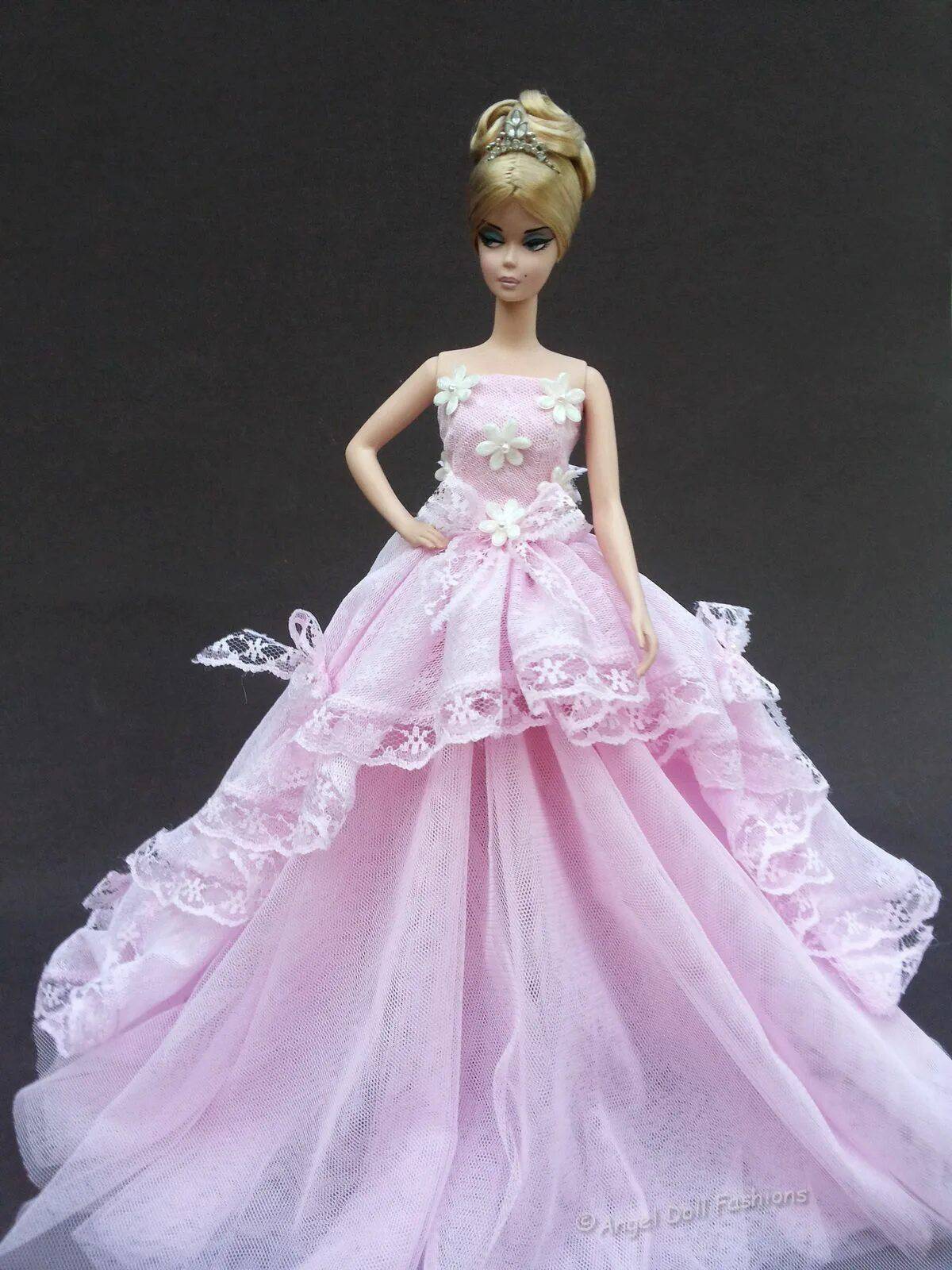 Платья для куклы самые красивые #8